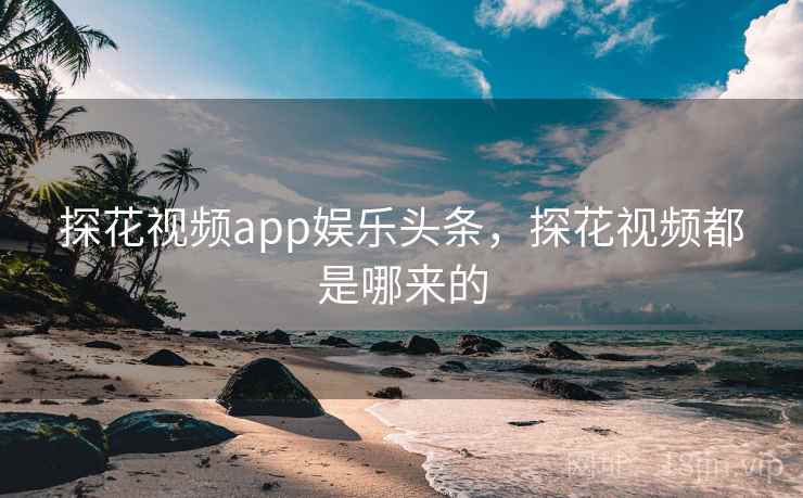探花视频app娱乐头条,探花视频都是哪来的
